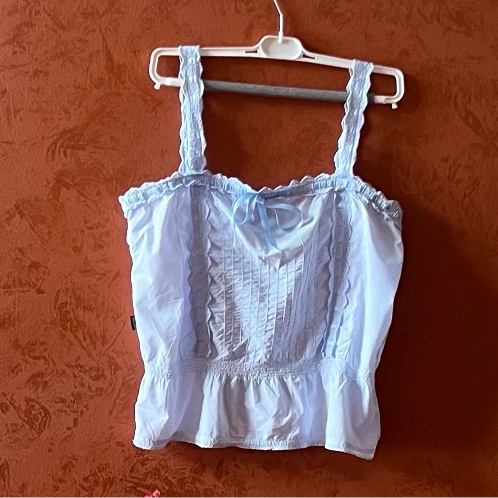 COPY - Moschino Jeans Light Blue Top - Picture 2 of 4